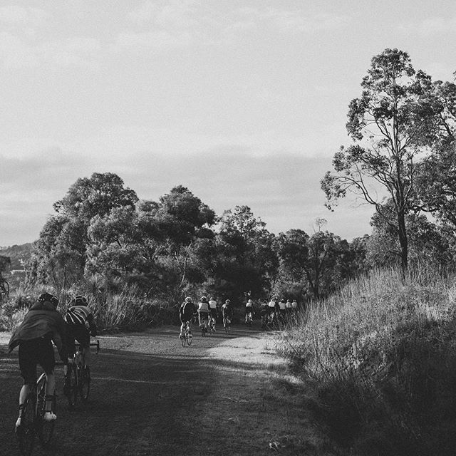 The road less travelled / @rapha_rcc photo @the_cycling