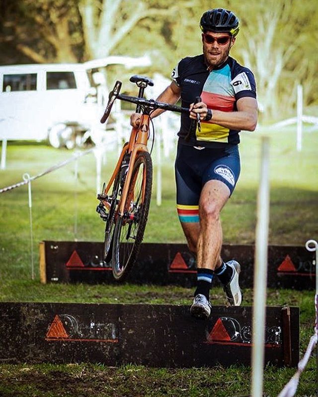 So this guy just won the Numbat Cup Elite category aboard the Lithos CX... and managed it with a smile on his face. ...#cyclocross #perth #numbatcup #WA #WesternAustralia